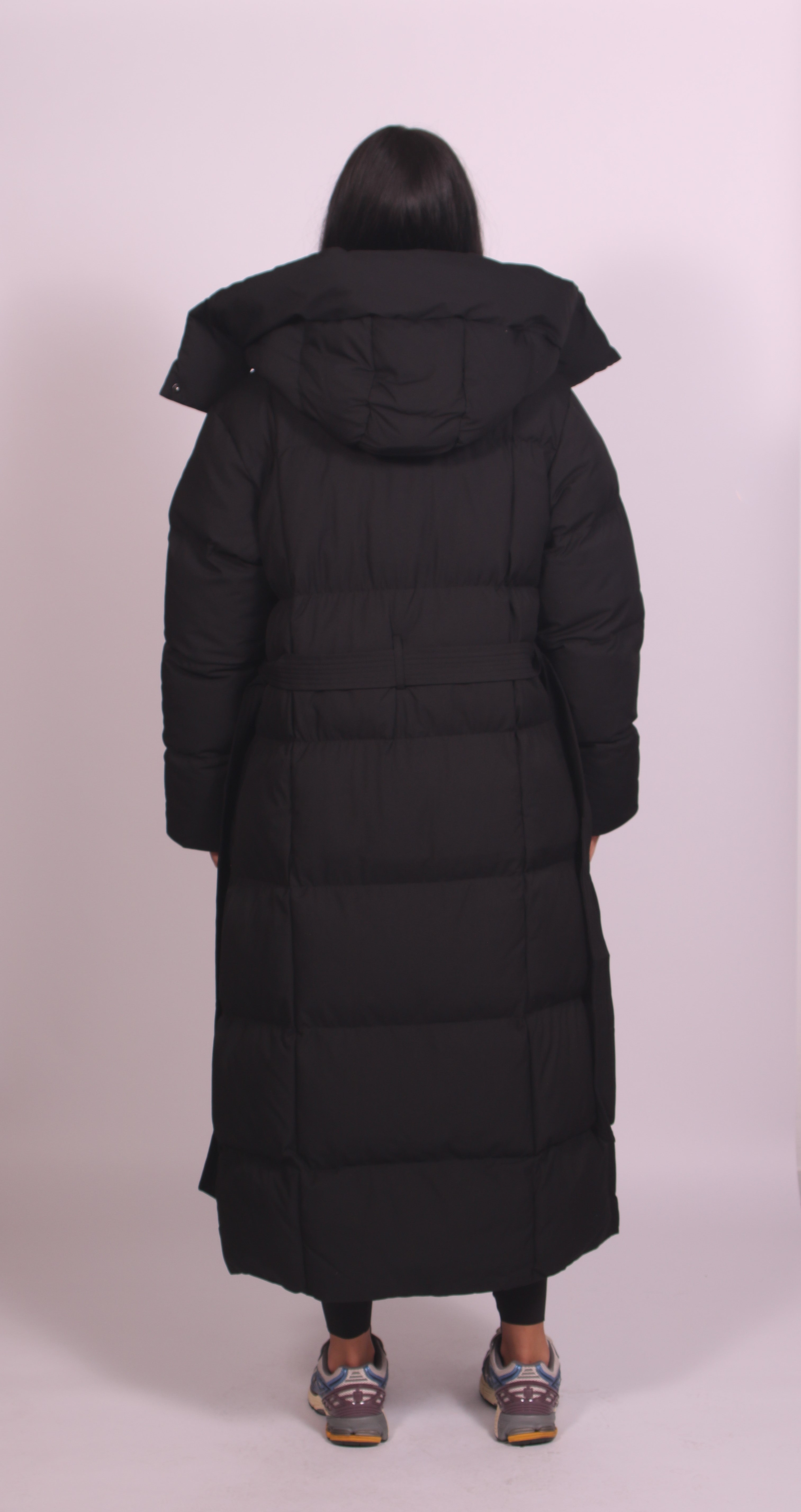 CityGuard Longline Hooded Puffer Coat