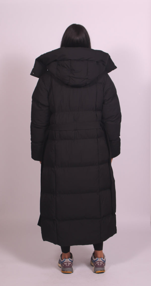CityGuard Longline Hooded Puffer Coat